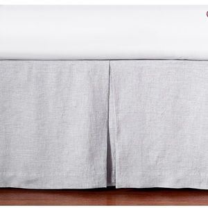 Pottery Barn Linen Cribskirt-Like New